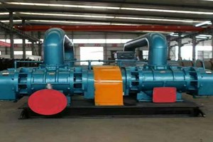 「三葉羅茨鼓風機」齒輪鑲嵌及電機軸斷的原因