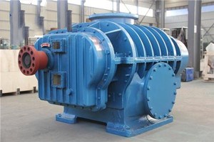 污水曝氣氧化三葉羅茨風機(圖1)